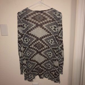 Santa Fe style cardigan